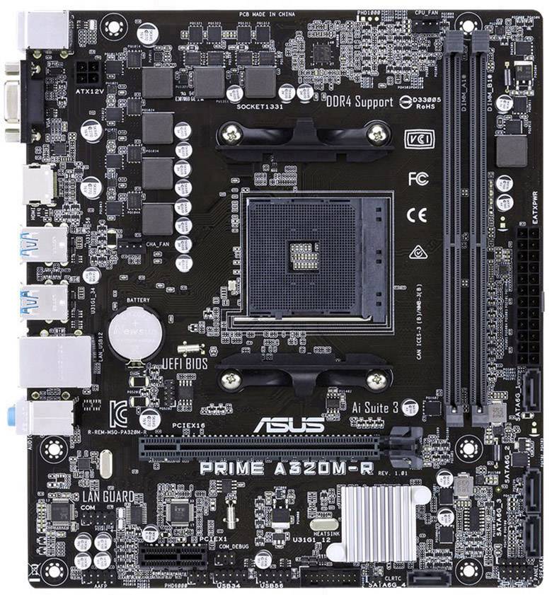 Asus prime a320m a обзор