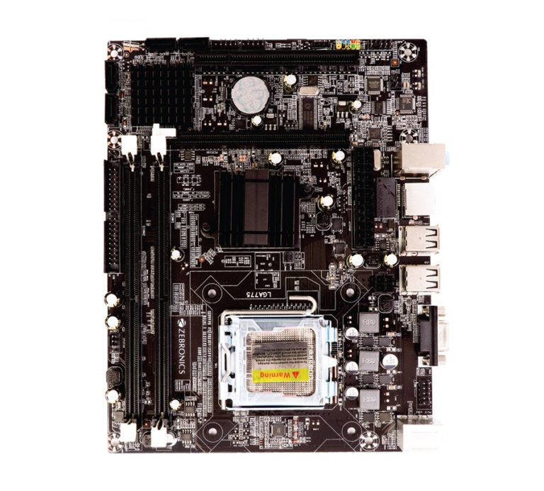 Zebronics Motherboard ZEB-G41-D2 LGA 775 Socket â€